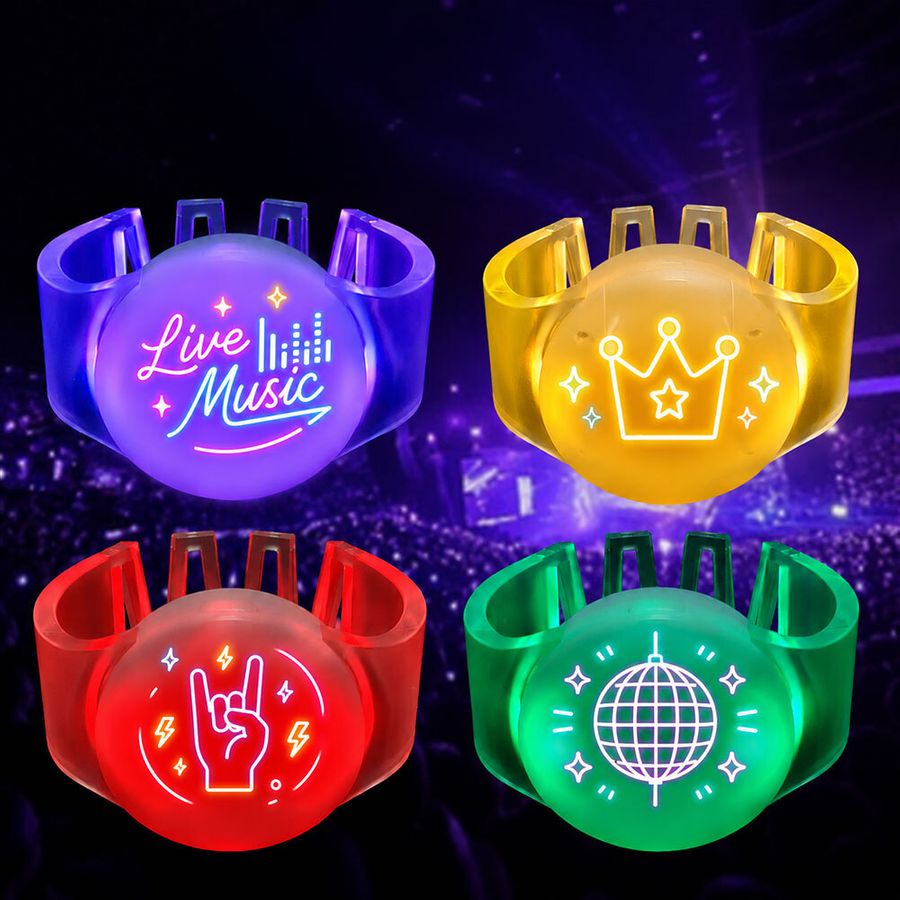 Glow Cheer Wristbands - Custom Phone Wallets Now