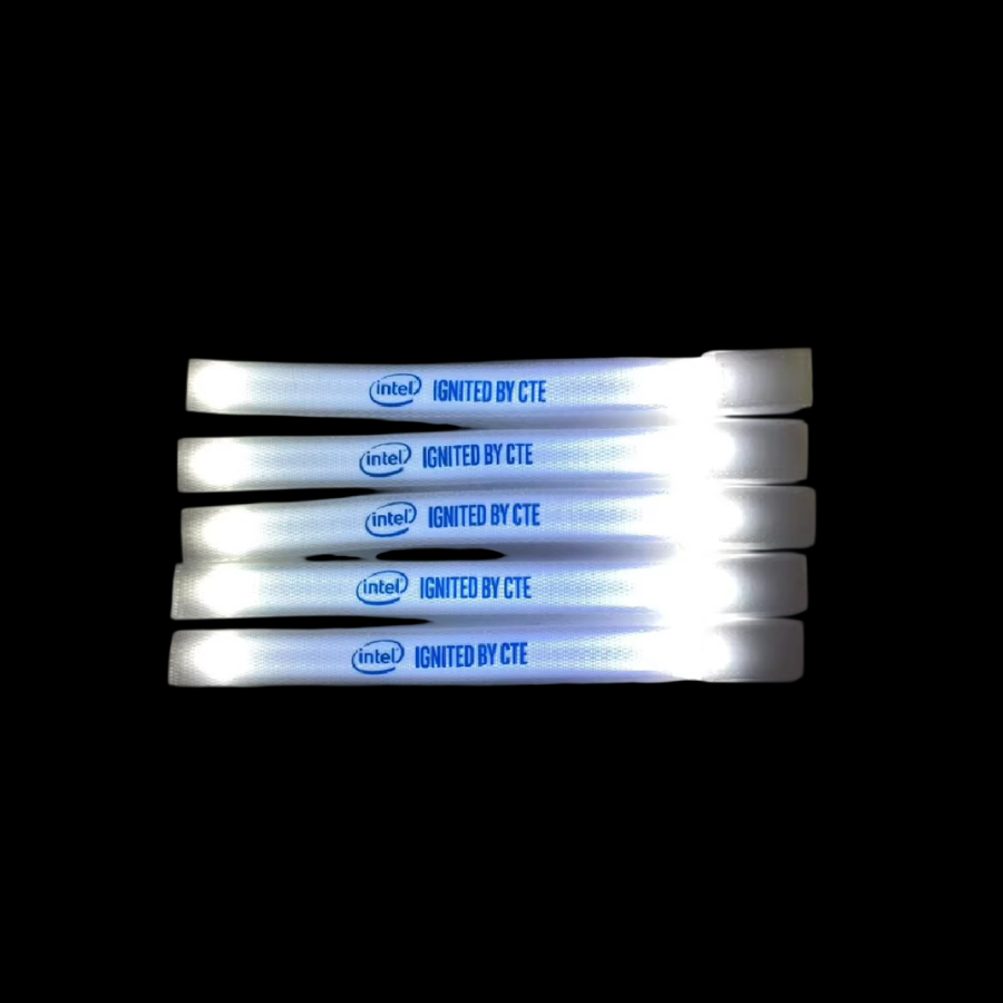 Glow Velcro Wristbands - Custom Phone Wallets Now