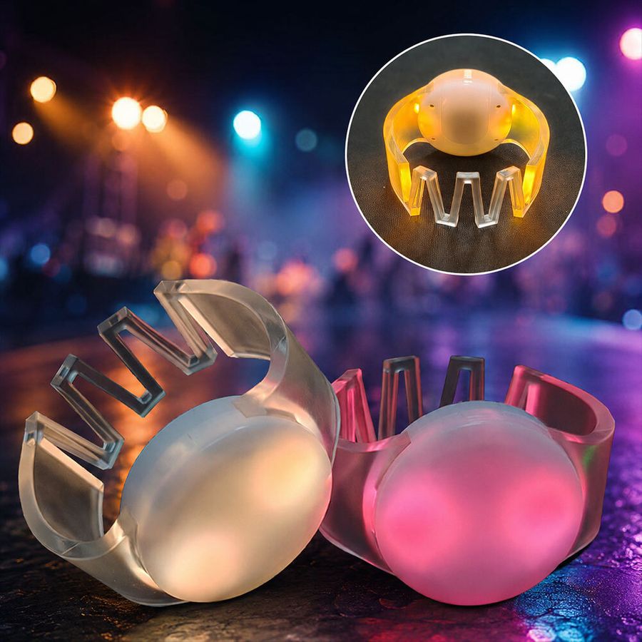 Glow Cheer Wristbands - Custom Phone Wallets Now