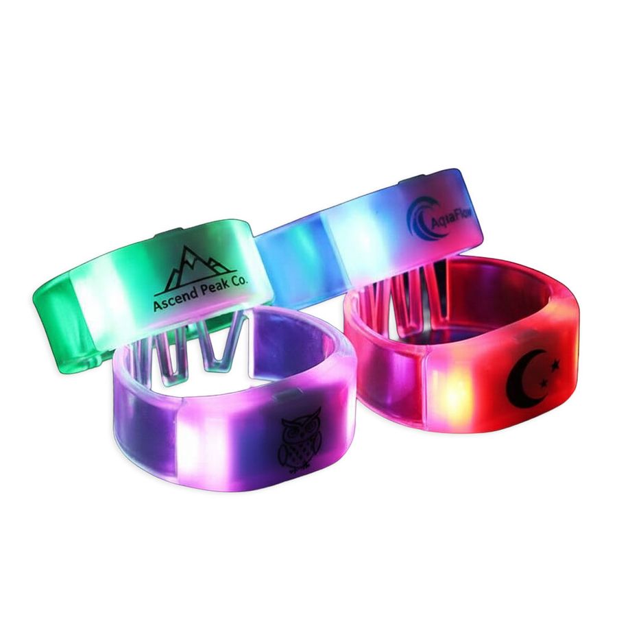 Glow Bangle Wristbands - Custom Phone Wallets Now