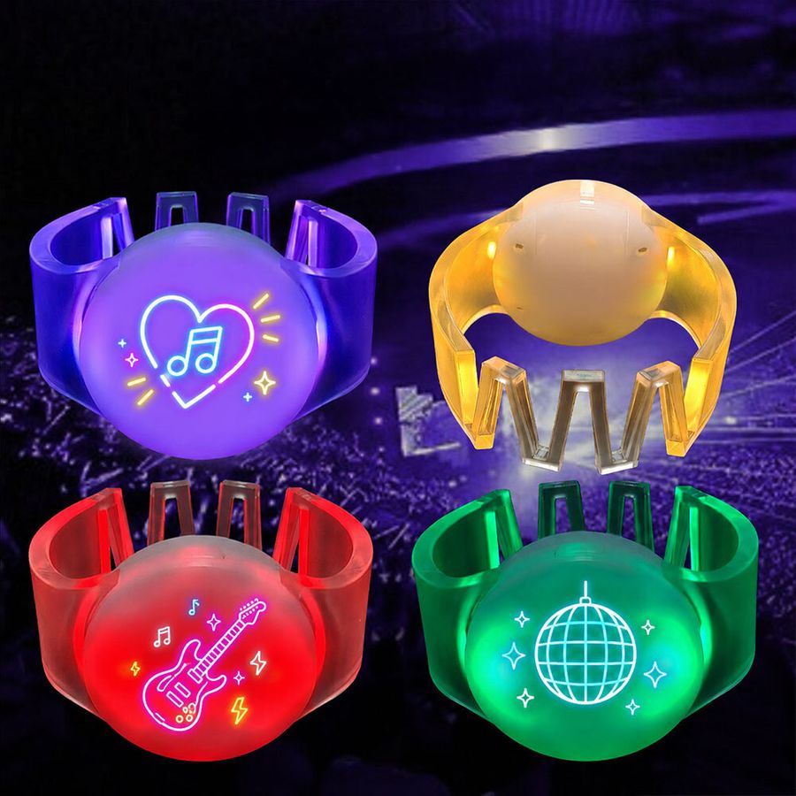 Glow Cheer Wristbands - Custom Phone Wallets Now