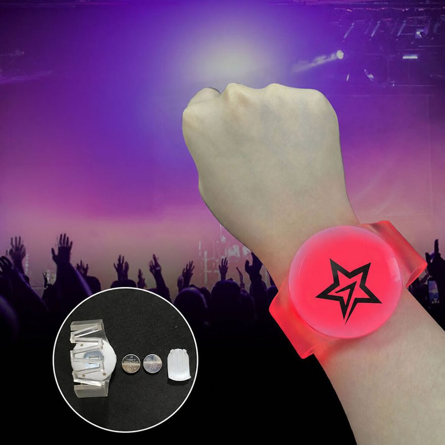 Glow Cheer Wristbands - Custom Phone Wallets Now
