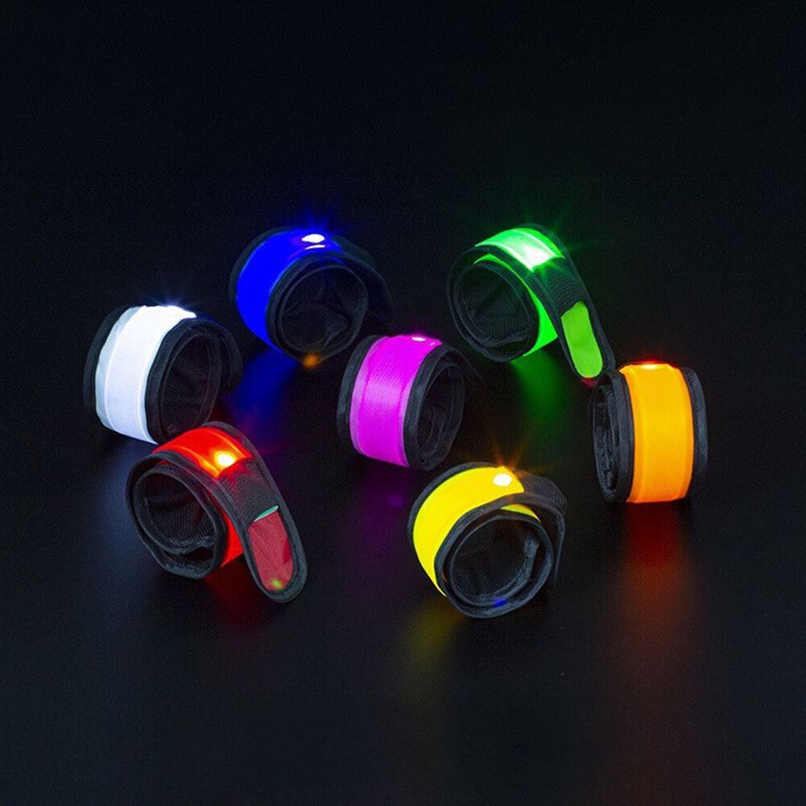 Light Up Slap Wristbands - Custom Phone Wallets Now