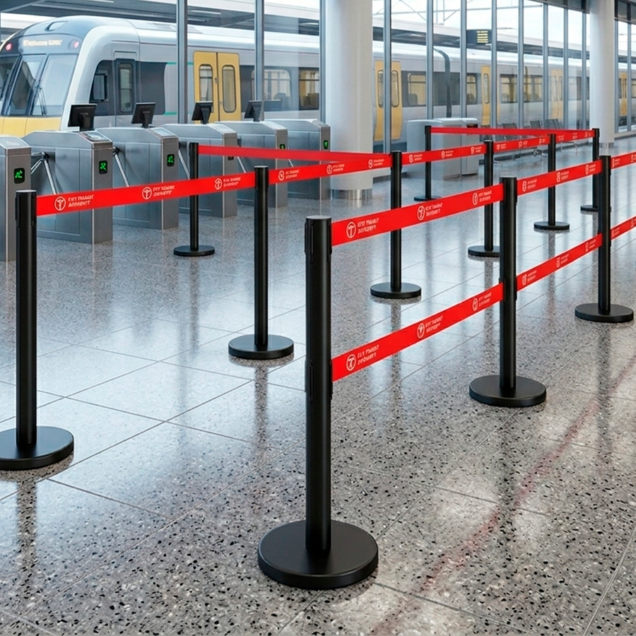 Dual Belts Stanchions - Custom Phone Wallets Now