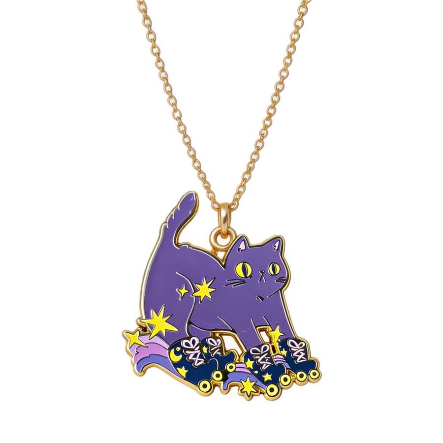 Hard Enamel Charm Necklaces - Custom Phone Wallets Now