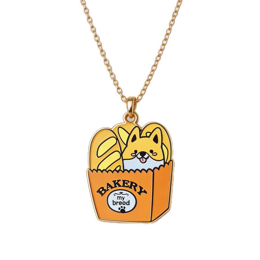 Hard Enamel Charm Necklaces - Custom Phone Wallets Now