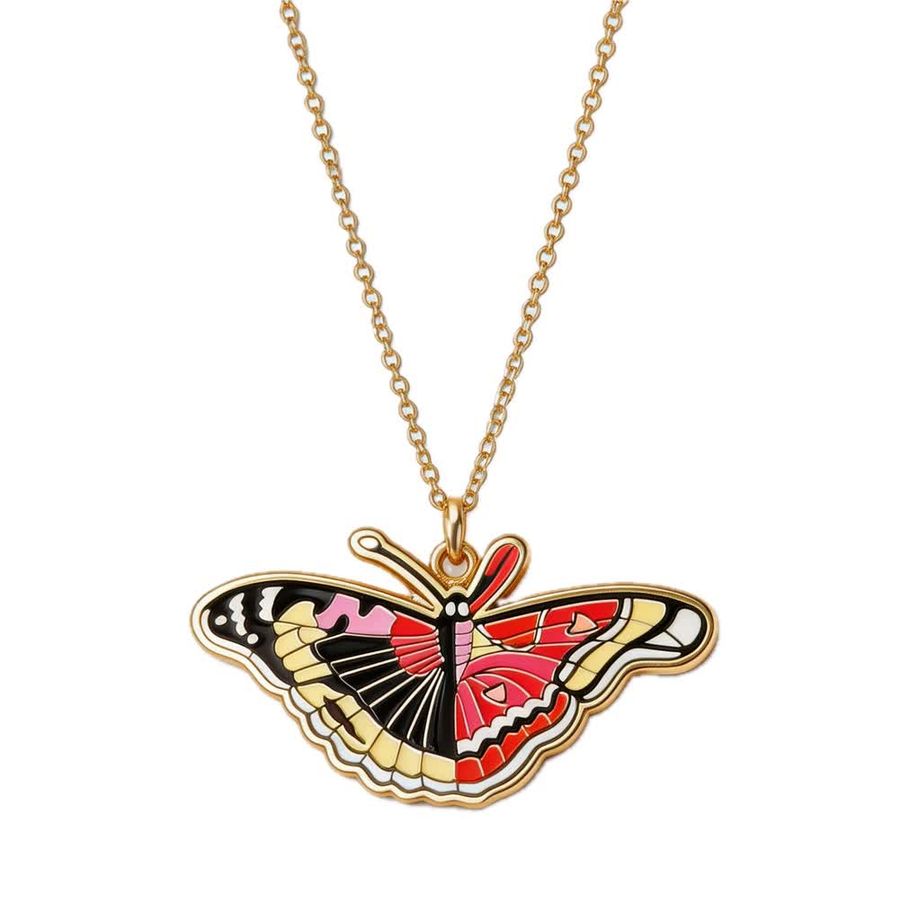 Hard Enamel Charm Necklaces - Custom Phone Wallets Now