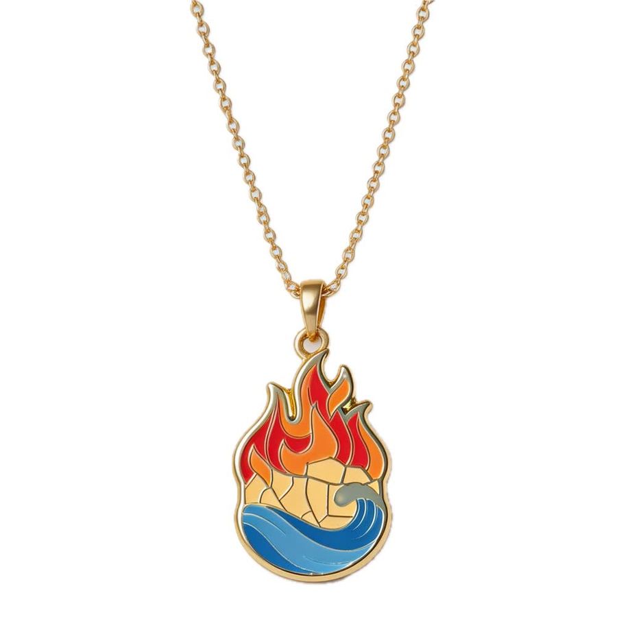 Hard Enamel Charm Necklaces - Custom Phone Wallets Now