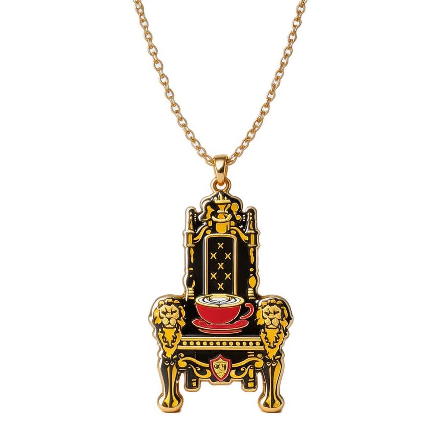 Hard Enamel Charm Necklaces - Custom Phone Wallets Now