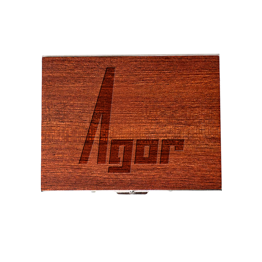 Metal Framed Wooden Cigarette Cases - Custom Phone Wallets Now