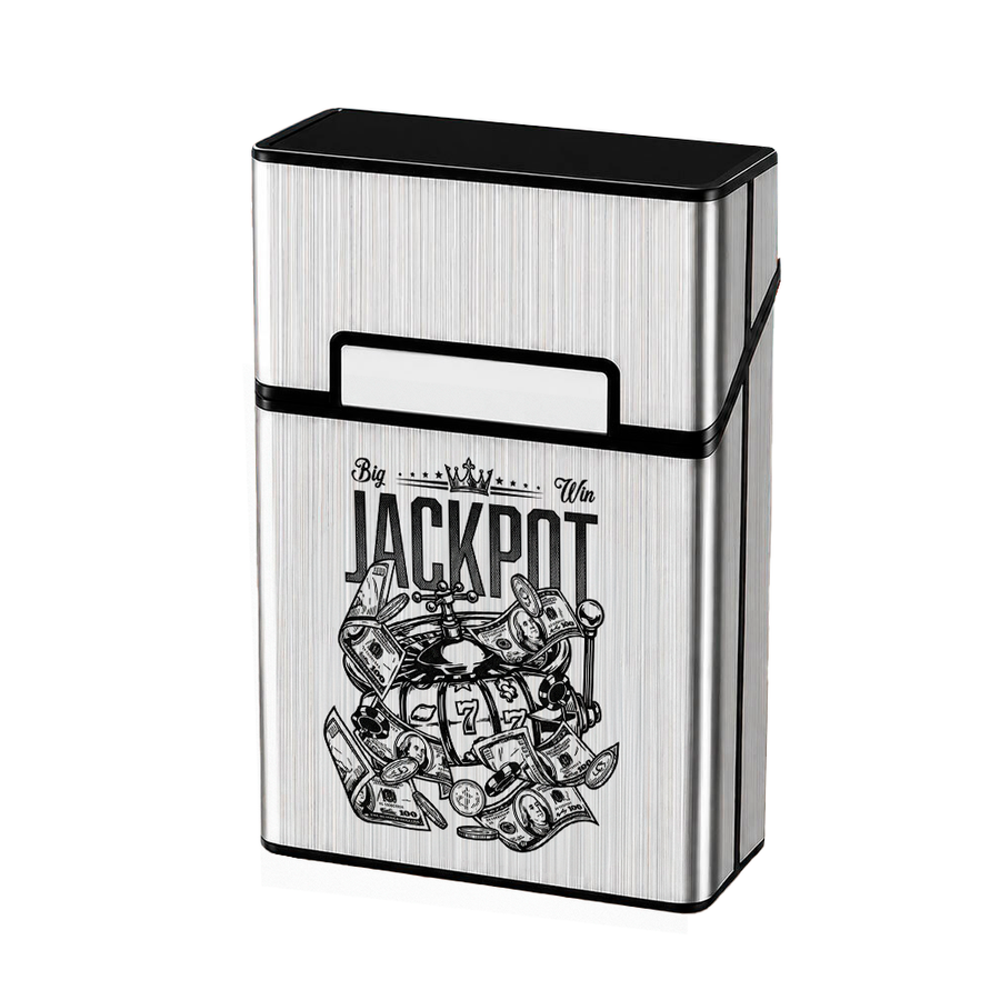 Metal Lid Cigarette Cases - Custom Phone Wallets Now