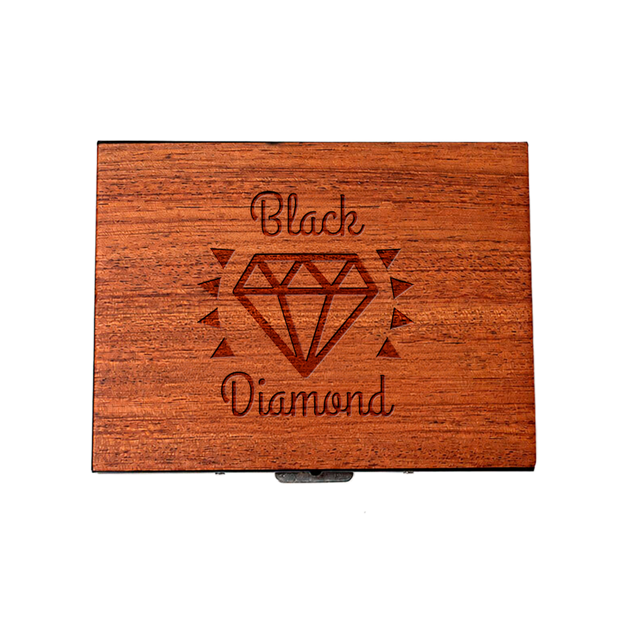 Metal Framed Wooden Cigarette Cases - Custom Phone Wallets Now
