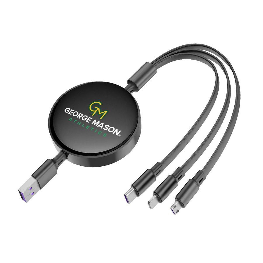 Soft Silicone 3-in-1 Charging Cables - Custom Phone Wallets Now