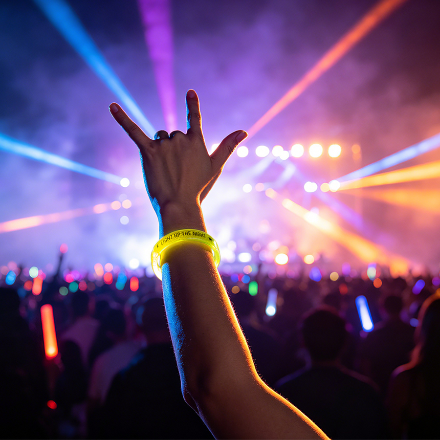 Custom Acrylic Glow Bracelets - Custom Phone Wallets Now