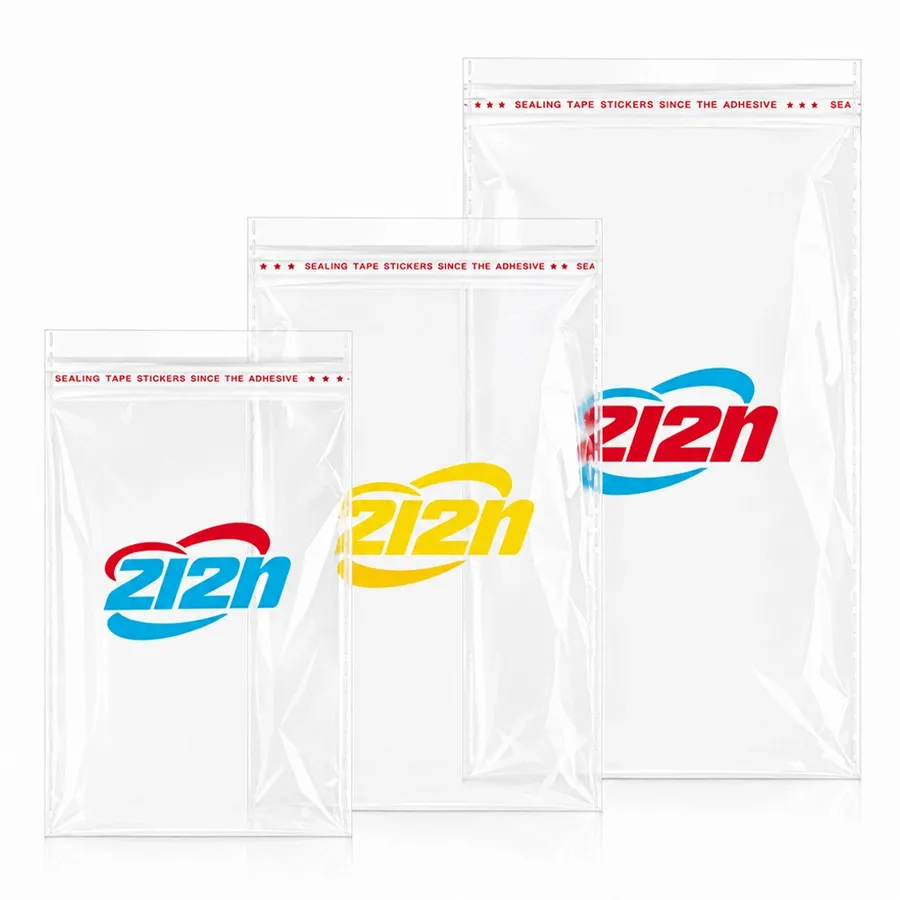 Resealable Clear Poly Bags - Custom Phone Wallets Now