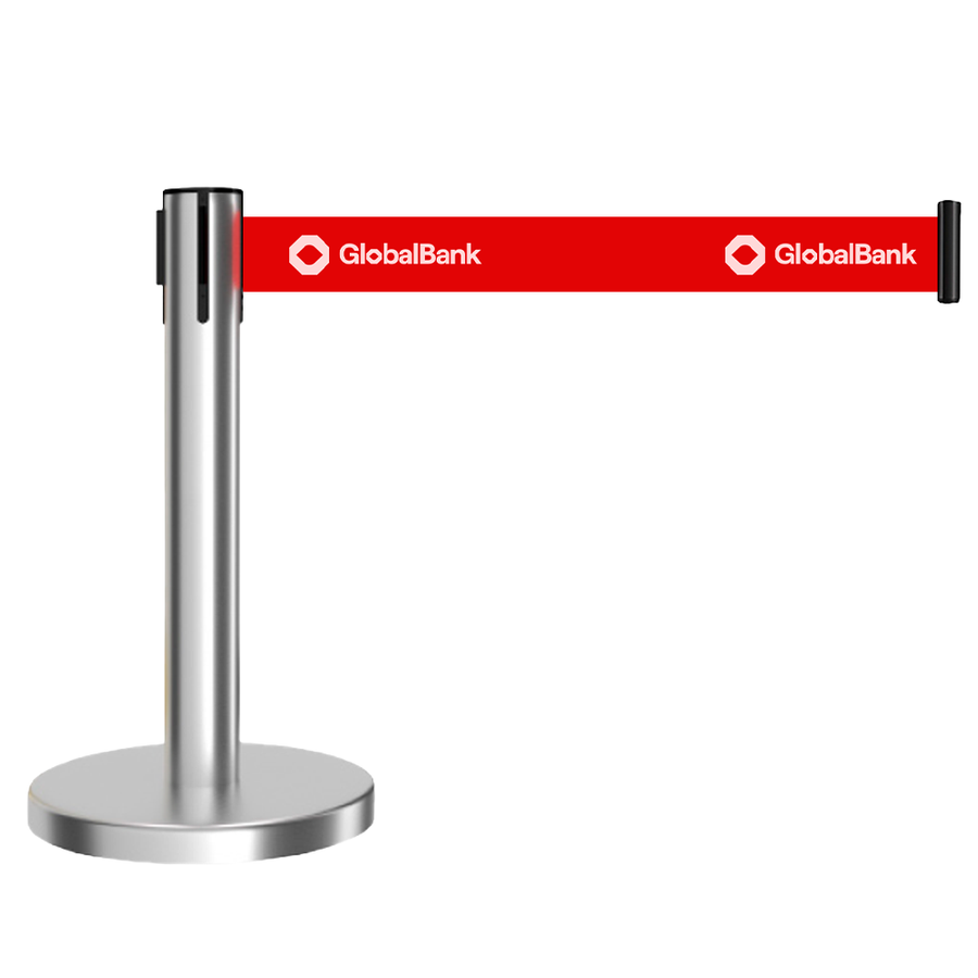 Low Profile Stanchions - Custom Phone Wallets Now