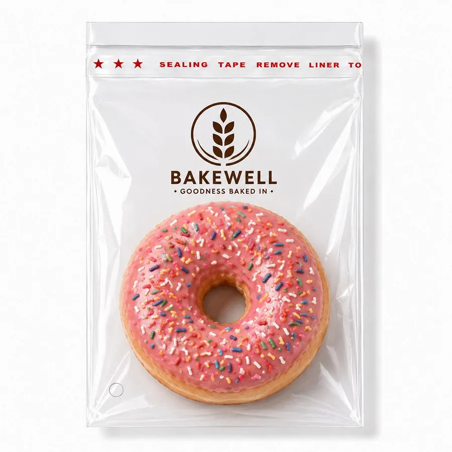 Resealable Clear Poly Bags - Custom Phone Wallets Now
