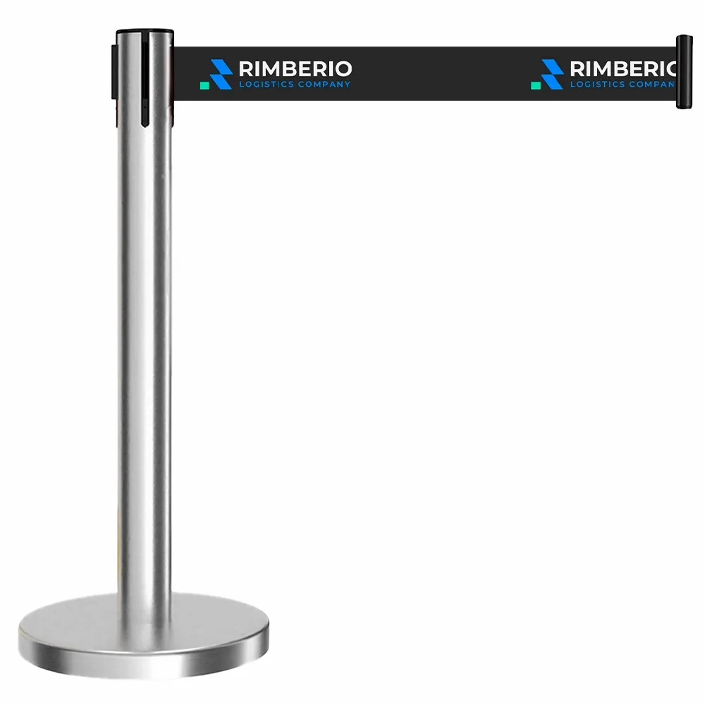Retractable Belt Stanchions - Custom Phone Wallets Now